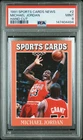147404494 Michael Jordan 1991 Sports Cards News #2 PSA 9