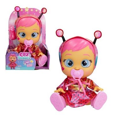 Cry Babies Stars Babies Lady Puppe Weint Echt Traenen Sound Licht Effekte 1.5+
