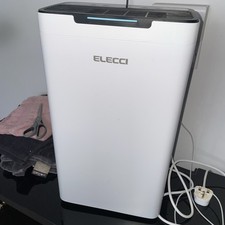 ELECCI 10L/Day Dehumidifier for Home & Clothes Drying | Digital Humidity Display