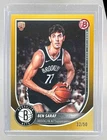 2025 Bowman Basketball Gold Border Ben Saraf #26