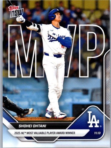 2025-26 Topps Now Off-Season Shohei Ohtani #OS-7 - Los Angeles Dodgers