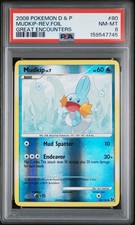 2008 POKEMON DIAMOND & PEARL GREAT ENCOUNTERS #80 MUDKIP-REVERSE FOIL PSA 8 on eBay