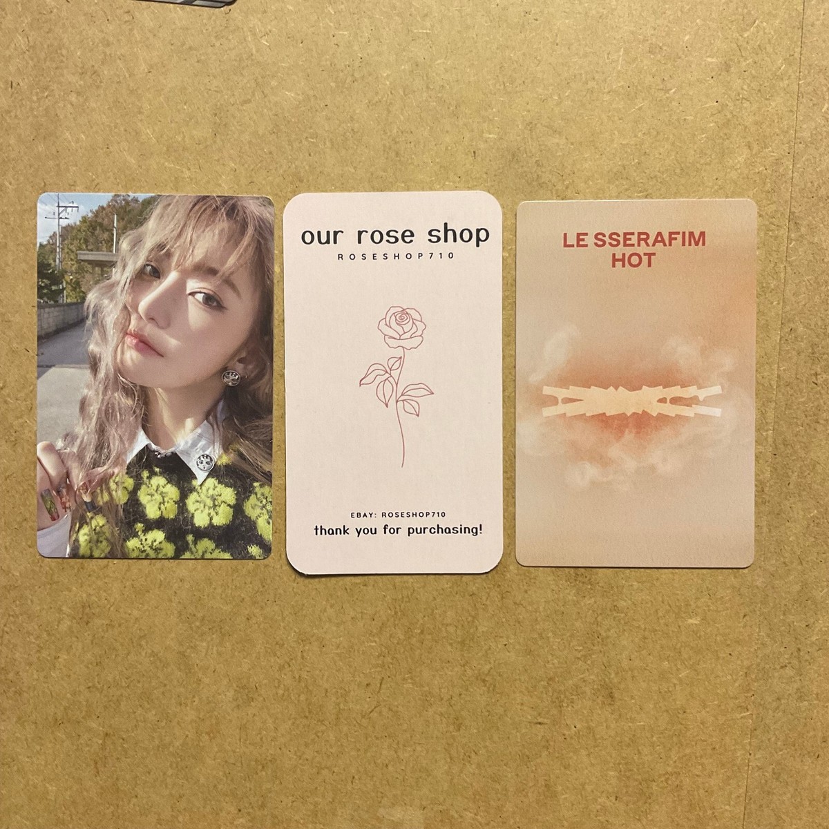 LE SSERAFIM Hot 5th Mini Album hello82 Popup Exclusive POB