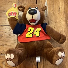 2006 Jeff Gordon 24 Sugar Loaf Bear 1 Fan Stuffed Animal NWT
