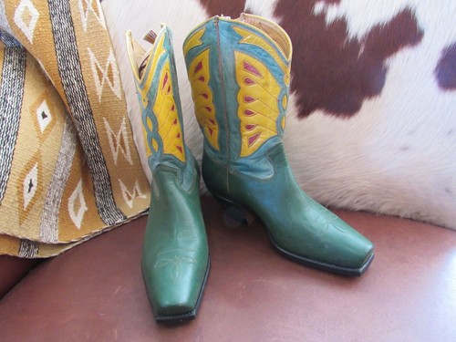 Vintage Cowboy Tipico Boots 1950's 