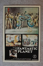 Fantastic Planet Lobby Card Movie Poster  