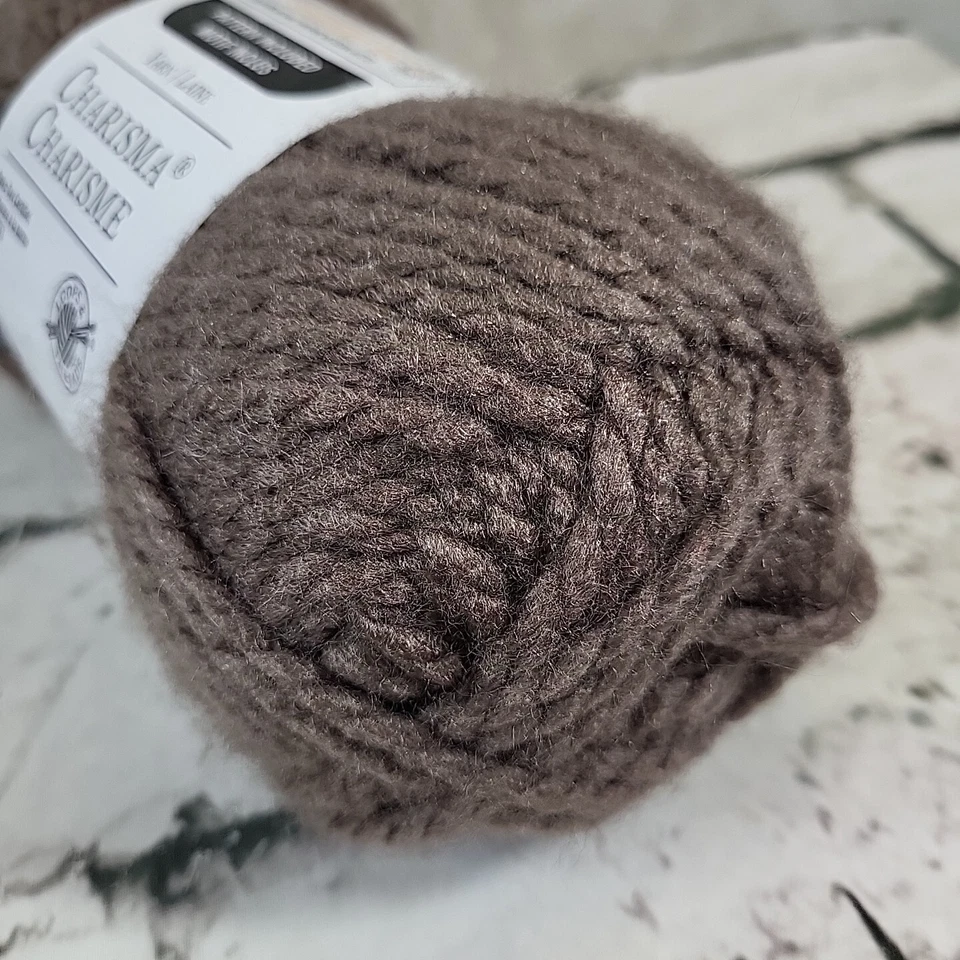 Hilo de carisma - voluminoso - nuez moscada - 109 yardas - NUEVO Foto 2 de 4