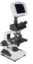 Alta Potenza 2500 × Clinica Vet Laboratorio Microscopio W Piano Ottiche, LED,