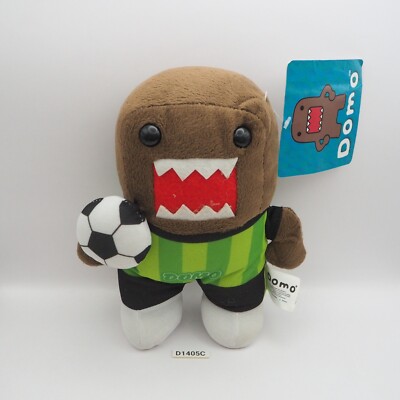 D1405C  Domo kun NHK Mascot Plush 7'' Football Soccer 2017 Stuffed Toy Doll