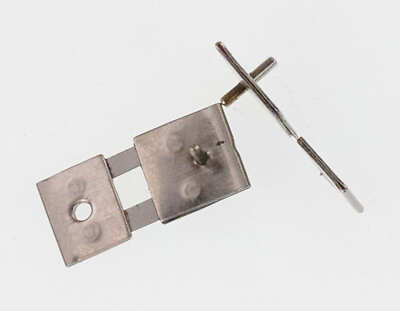 Clock Spring Miata 2x French Suspension Brass Springs For Wall Mantle Clock Pendulum Rods - New Set Brass French Clock Pendulum Springs Replacement - Foto 5