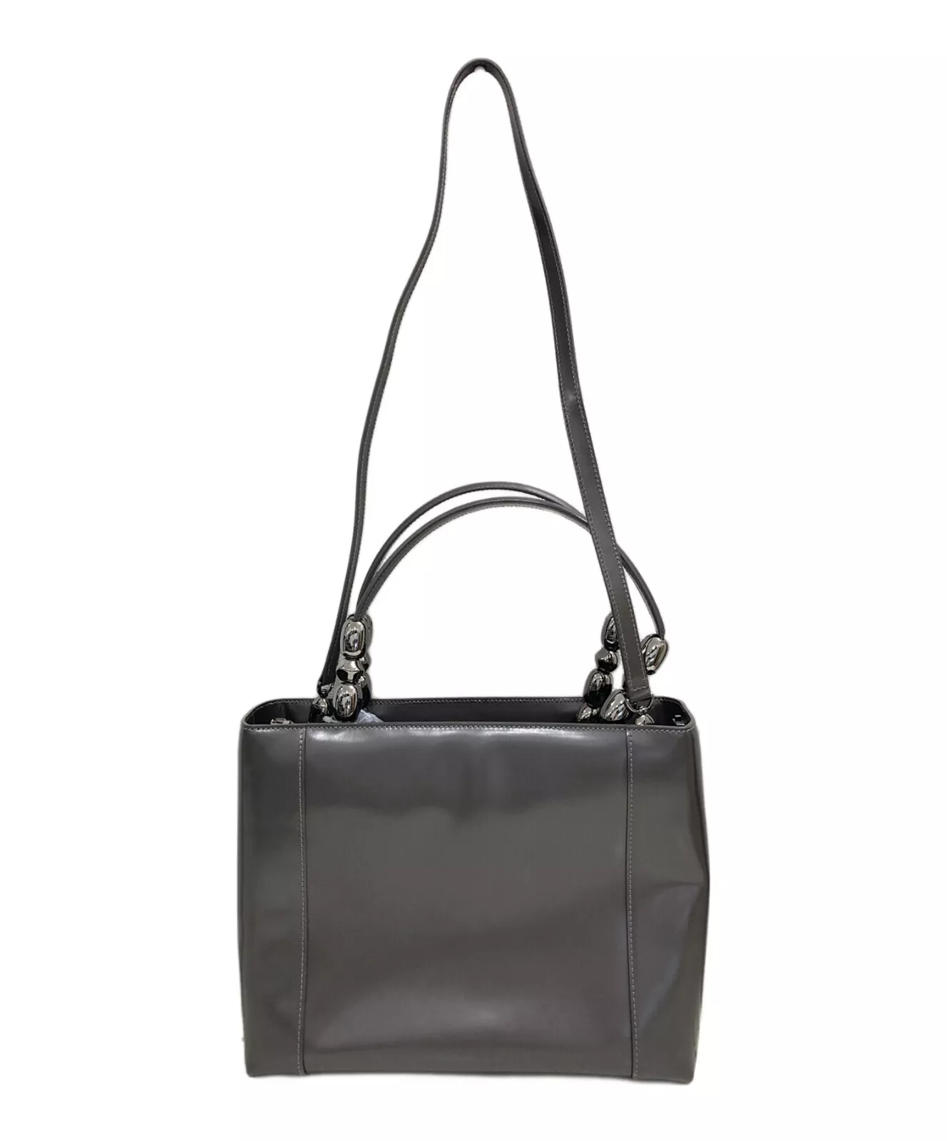 Sac bandoulière Christian Dior Maris Pearl 2WAY gris femme authentique