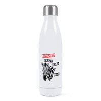 Beware VerrüCkte Zebra Mann Doppelwand Wasserflasche Lustig Tiere Thermo