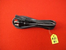 2 prong Polarized Power Cord - 6 Ft Black