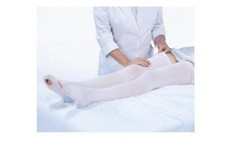 McK CAP Thigh High Large, 18 mmHg Long Open Toe Anti-embolism Stockings 632