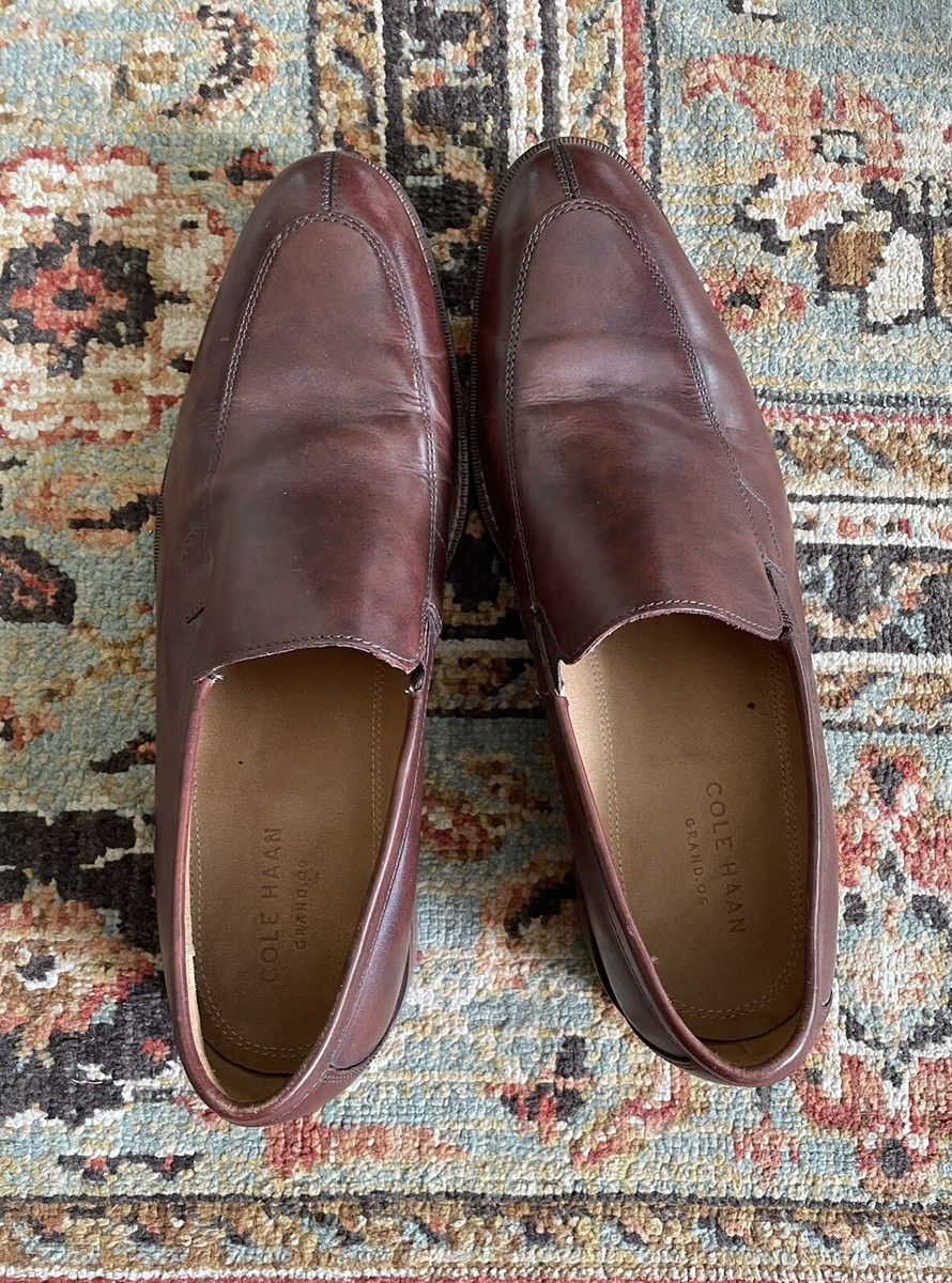 Cole Haan Men\'s Size 10 Madison Split Venetian II Slip-On Loafers Brown Leather Cole Haan Men main image 2