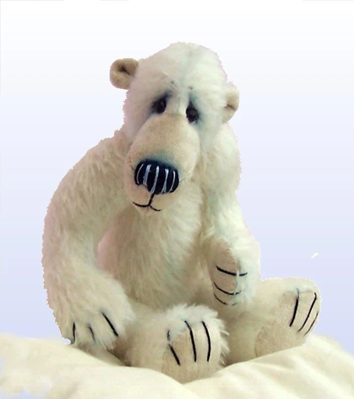 Nanuk polar bear sewing pattern by pcbangles. Teddy bear, penguin sewing pattern - Image 3 of 4