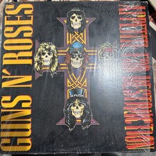 Guns n' Roses - Appetite For Destruction LP 1987 Geffen - WX 125 France VG 