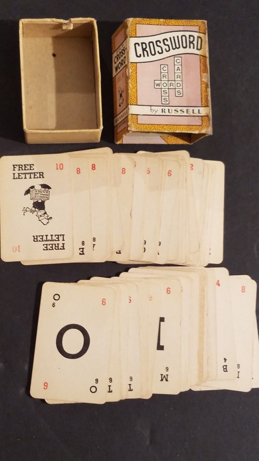 Vintage Crossword by Russell A Big Little Card Game VOL VI | eBay