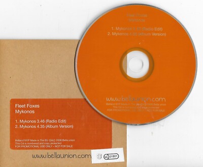 FLEET FOXES - mykonos - CD 2 tracks
