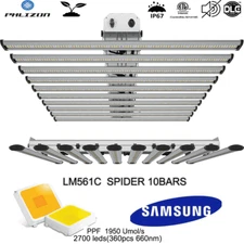Spider 8000W LED Grow Light Bar Full Spectrum Indoor Plant Light 6.5x6.5ft Tent