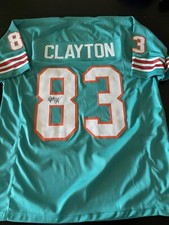 Dolphins Mark Clayton signed Jersey W/COA
