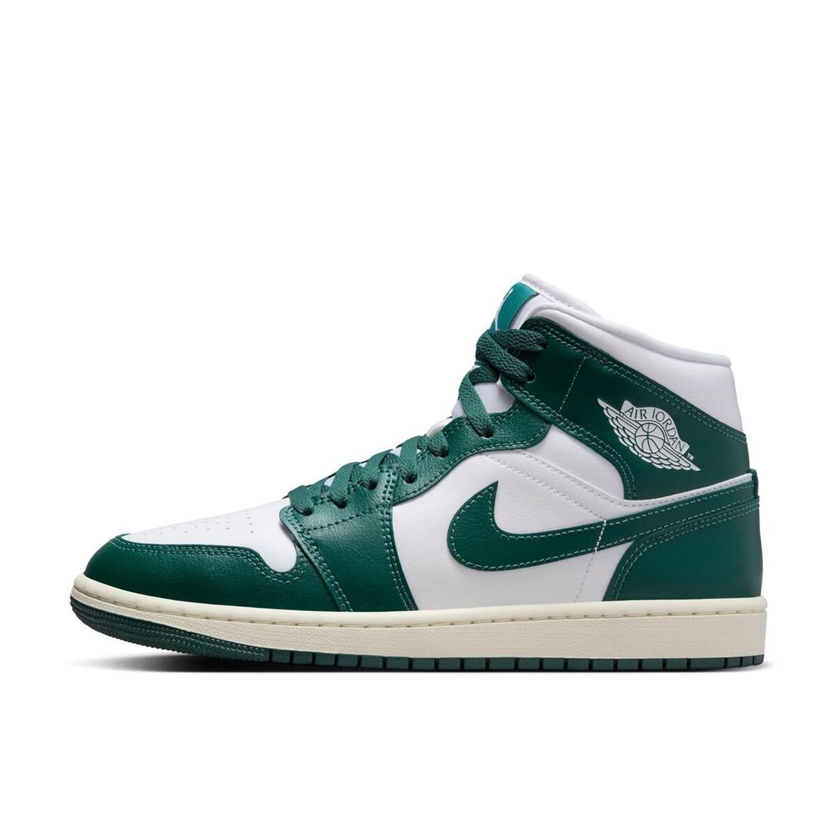 Nike WMNS Air Jordan 1 Mid White Oxidized Green BQ6472-133 Nike WMNS Air Jordan 1 Mid White Oxidized Green BQ6472-133