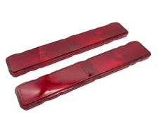 Pair Rear Tail Light Lamp Lenses For 1967 Chevy Camaro RS Rally Sport