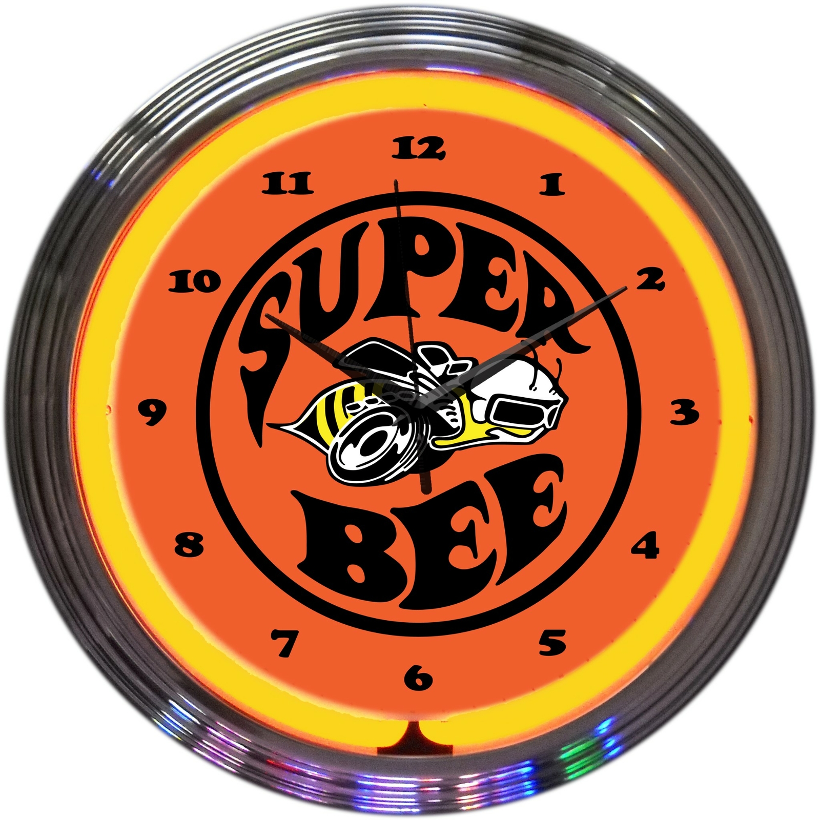 Super Bee Neon Clock 8SUPER