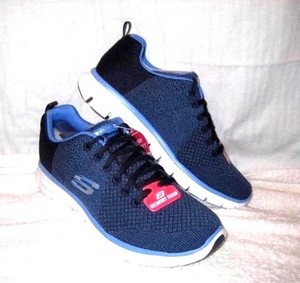 skechers dual lite blue