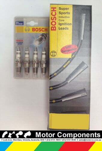 VOLVO 240 242 244 245 B21A B21E B230F 2.1L 2.3 L 1975-93 SPARK PLUG & LEAD BOSCH - Picture 1 of 2