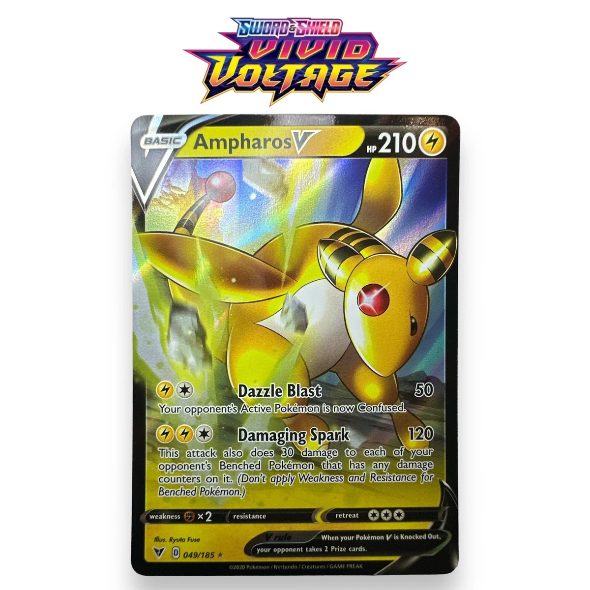 Ampharos V Pokémon TCG Cards for sale | eBay