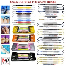 Range of Dental Composite Filling Instruments Restoration Placement INSTUMAX®