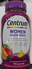 Centrum Multigummies Women's Gummy Vitamins Assorted Fruit 170 Count EXP 2/2026