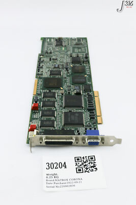 30204 MATROX CORONA PCB, CORONA-LC/4/E PCI FRAME GRABBER KARTE (TEILE) 688-06