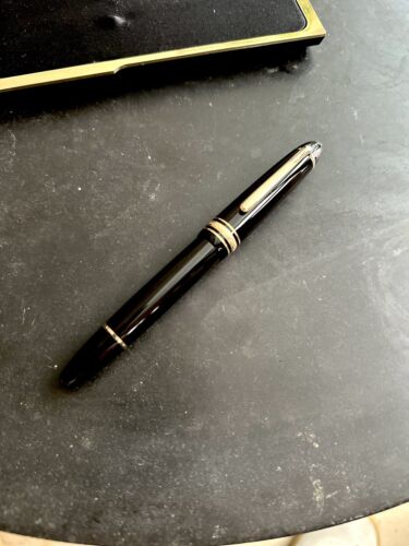 Montblanc LeGrand 146 Fountain Pen, 14K Broad Nib, Brand New.