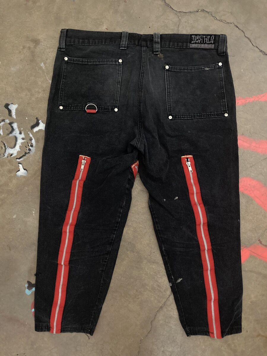 DUANE PETERS PUNK ROCK SKATE VINTAGE DOG PILE BONDAGE PANTS DUANE PETERS PUNK ROCK SKATE VINTAGE DOG PILE BONDAGE PANTS