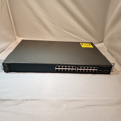Cisco Catalyst 3560 V2 Series 24 Port Ethernet Network Switch - Works