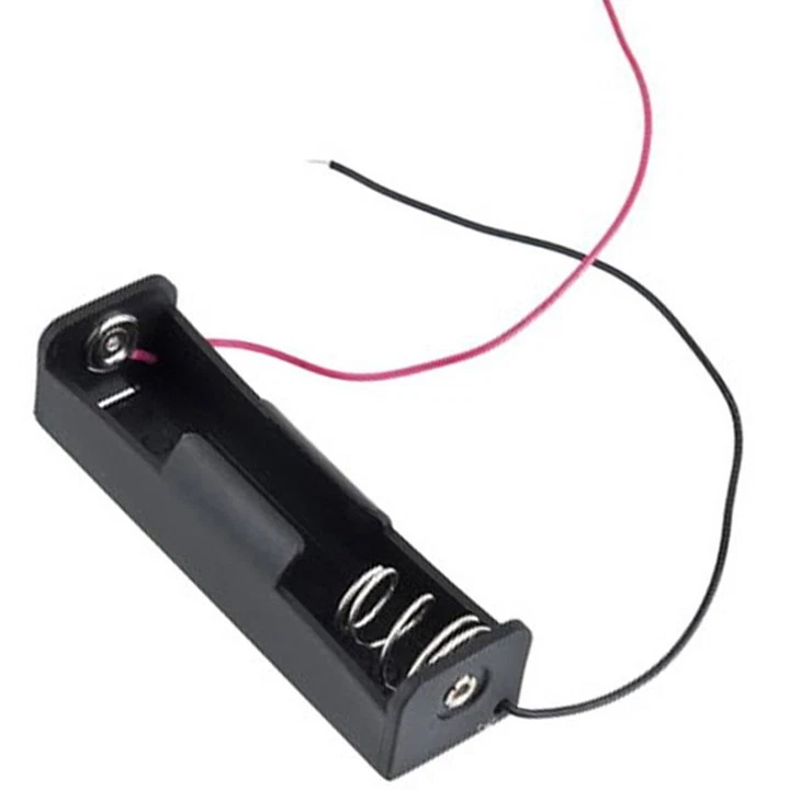 1 x 18650 Battery Holder Case Box with 6 inch Wire Leads - Image 3 of 4
