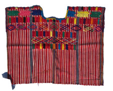 Vintage Children's Huipil- San Mateo Ixtatan- Guatemala - 1970s - 14" x 18"