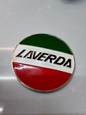 LAVERDA 750  SERBATOIO STEMMA LOGO metallo EMBLEMA TARGA Adesivo 