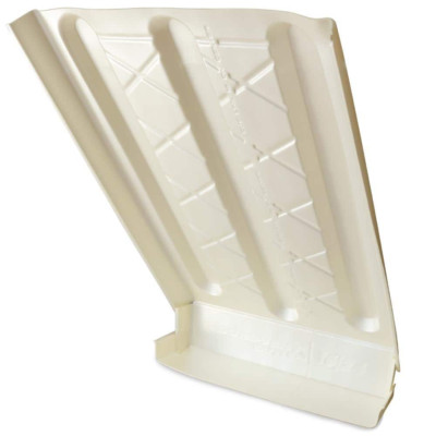 Attic Rafter Vent with Built-In Baffle 23-1/2 in. x 46 inch Water Resist 10-Pack