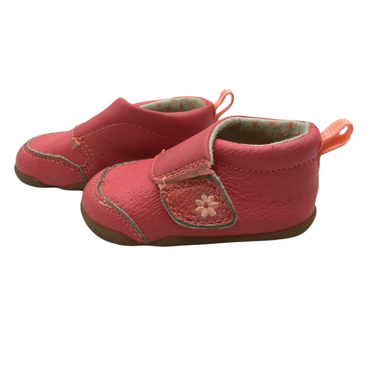 top notch turtle subtraction Carter's leather Baby shoes Christy Size 3.5 Pink Floral Accent Hook Loop | eBay top notch turtle subtraction Carter's leather Baby shoes Christy Size 3.5 Pink Floral Accent Hook Loop | eBay