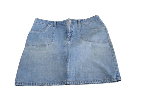 Old Navy Blue Jeans Jean Denim Skirt 