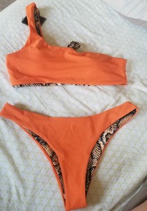 orange bikini zaful