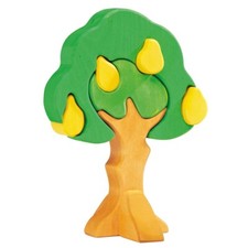 Birnbaum, 7-teilig, Steckspiel, Baum für Bau...