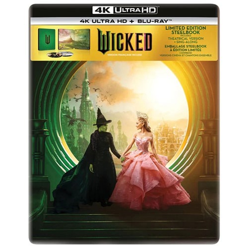 WICKED WALMART EXCLUSIVE 4K UHD BLURAY STEELBOOK *SEALED PLEASE READ DESCRIPTION - Picture 11 of 19