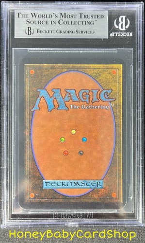 MTG Limited Edition Alpha 1993 Phantasmal Terrain BGS 8.5Q++ (BabyQuad++) NM/MT+ - Picture 2 of 6