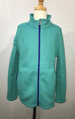 caribbean blue fleece jacket