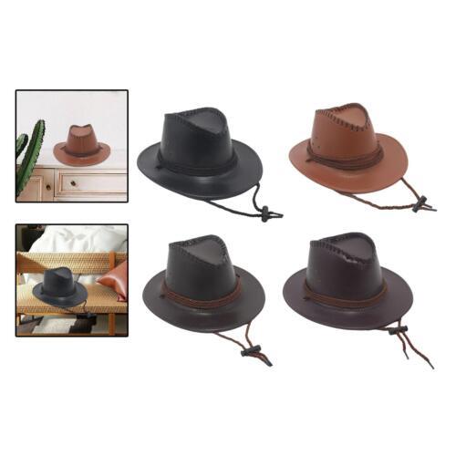 NEW rag & bone OHARA COWBOY HAT ESPRESSO BROWN WOOL LEATHER  display picture 1