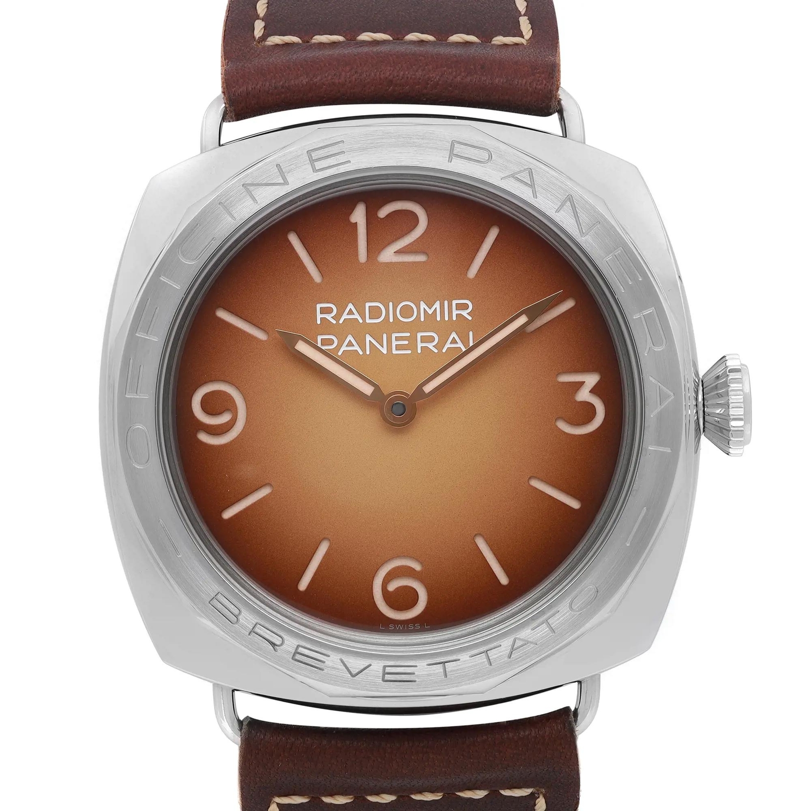 2017 Panerai PAM00687 47mm Radiomir 3 Days Acciaio Brevett Hand